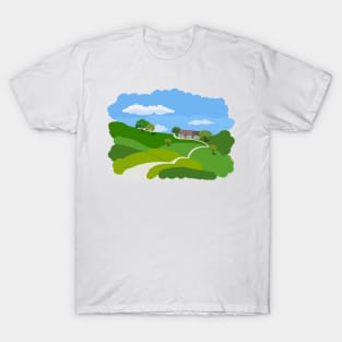 Landscape village T-Shirt